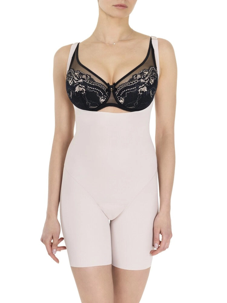 211L Eurobra Shaping Teddy Bodysuit With Adjustable Straps And Compression Fabric